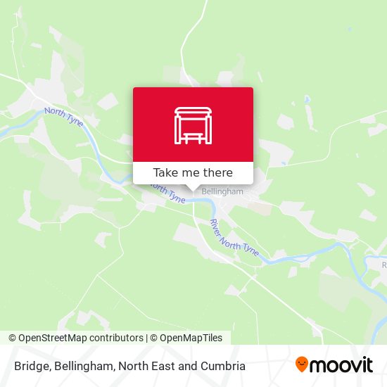 Bridge, Bellingham map