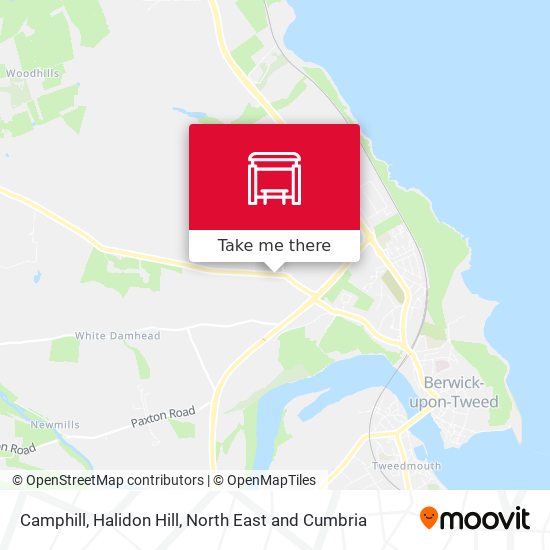 Camphill, Halidon Hill map