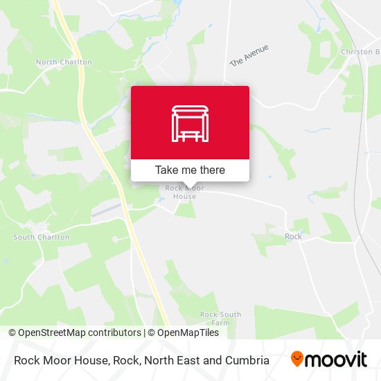 Rock Moor House, Rock map