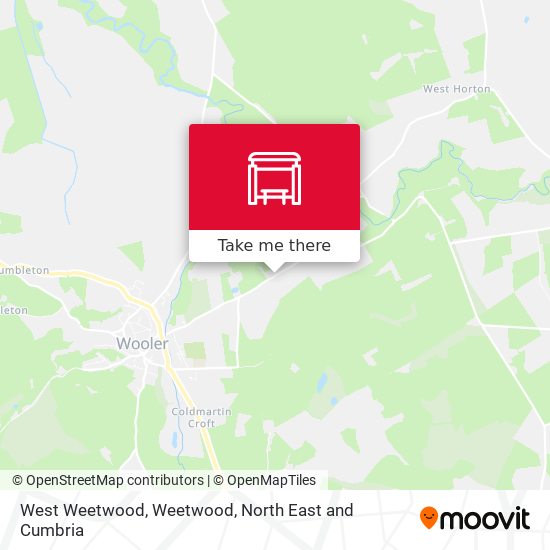 West Weetwood, Weetwood map