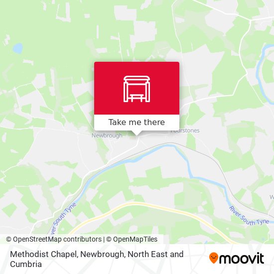 Methodist Chapel, Newbrough map