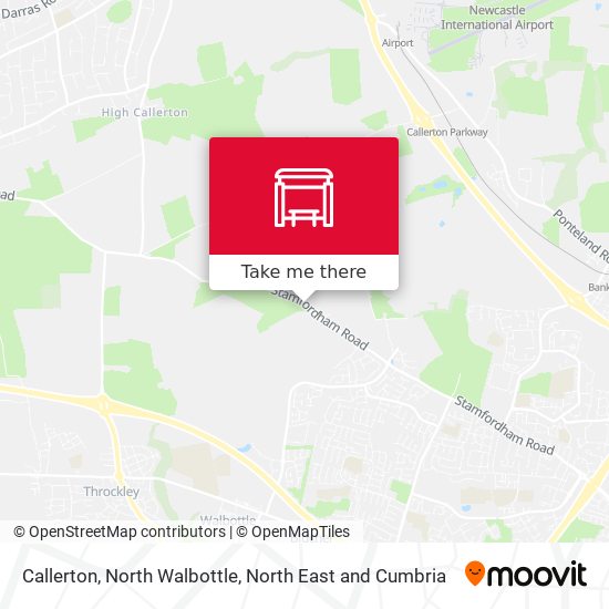 Callerton, North Walbottle map