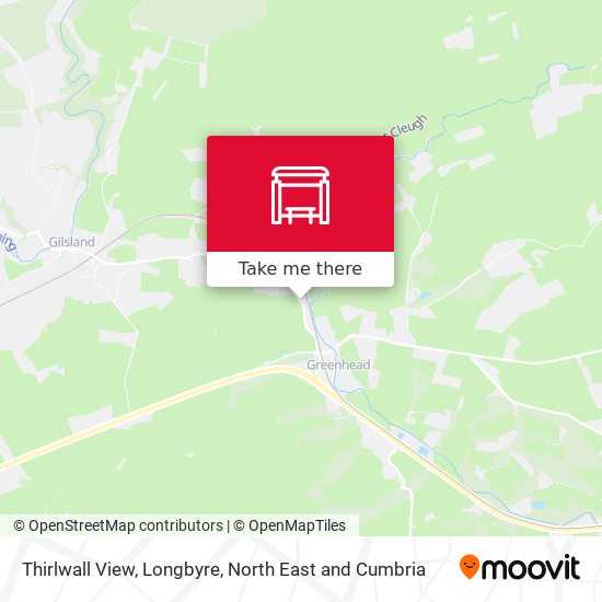 Thirlwall View, Longbyre map