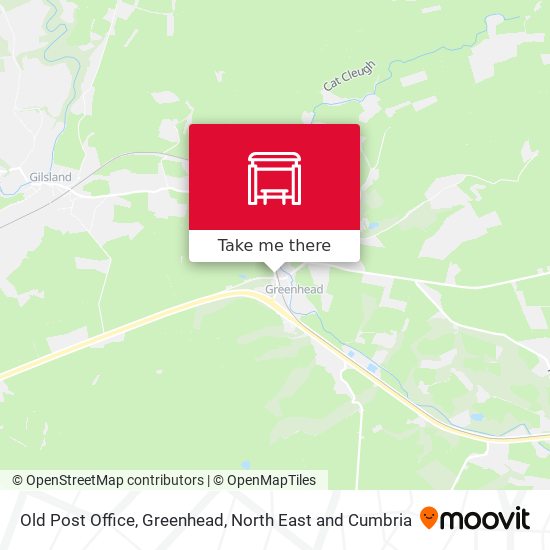 Old Post Office, Greenhead map