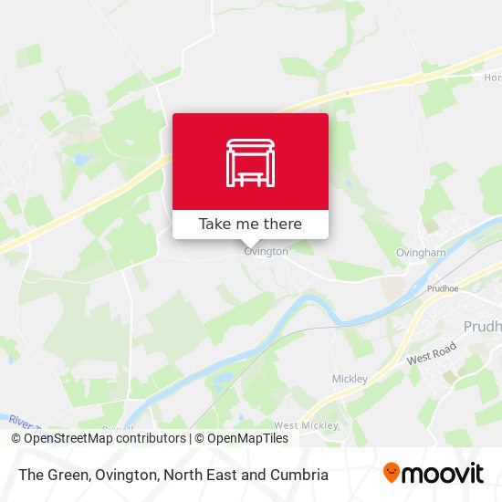 The Green, Ovington map