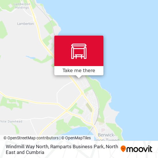 Windmill Way North, Ramparts Business Park map