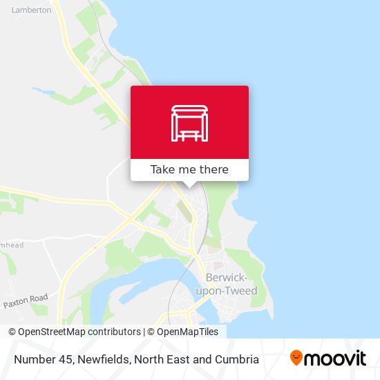 Number 45, Newfields map