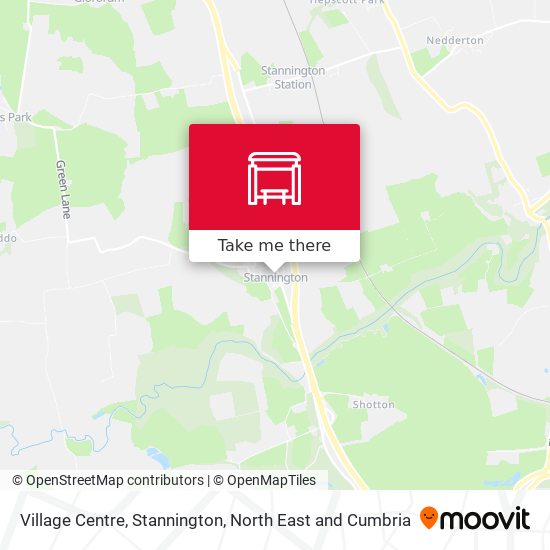 Village Centre, Stannington map