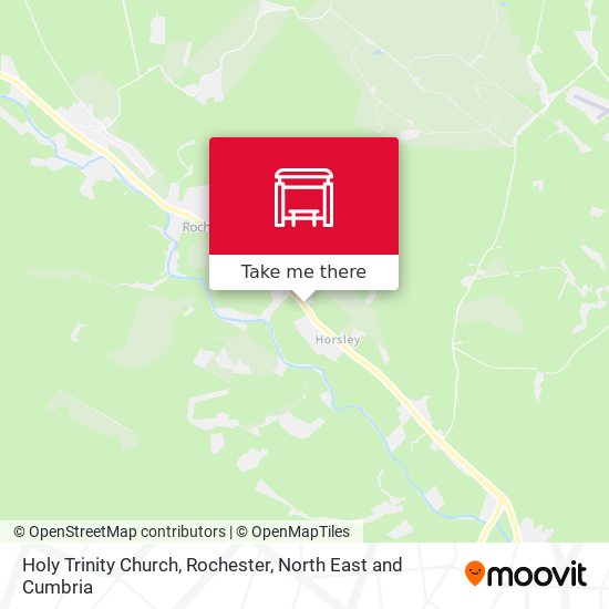 Holy Trinity Church, Rochester map