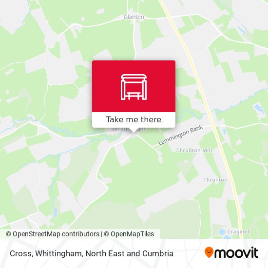 Cross, Whittingham map