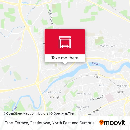 Ethel Terrace, Castletown map