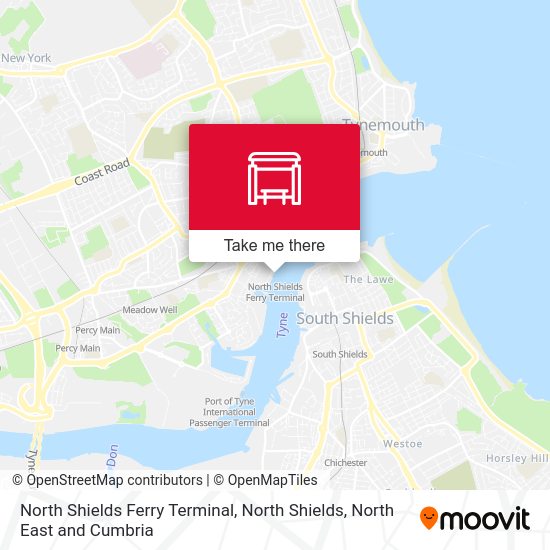 North Shields Ferry Terminal, North Shields Routes, Schedules, and Fares