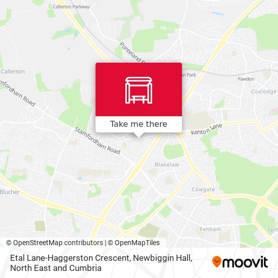 Etal Lane-Haggerston Crescent, Newbiggin Hall map