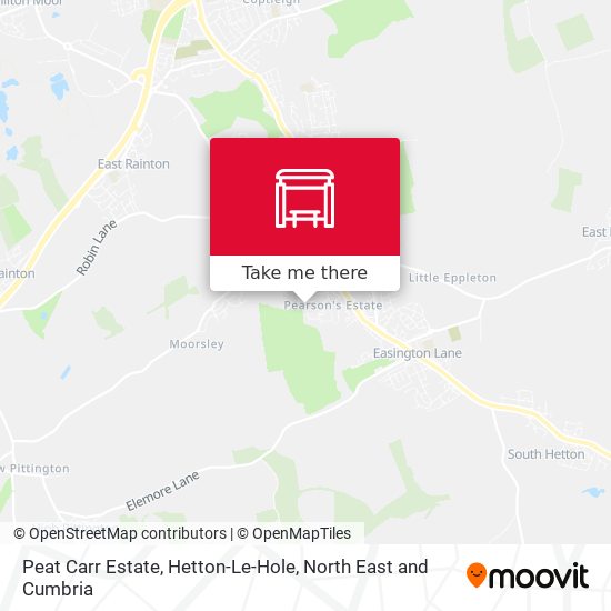 Peat Carr Estate, Hetton-Le-Hole map