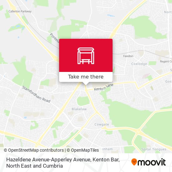 Hazeldene Avenue-Apperley Avenue, Kenton Bar map