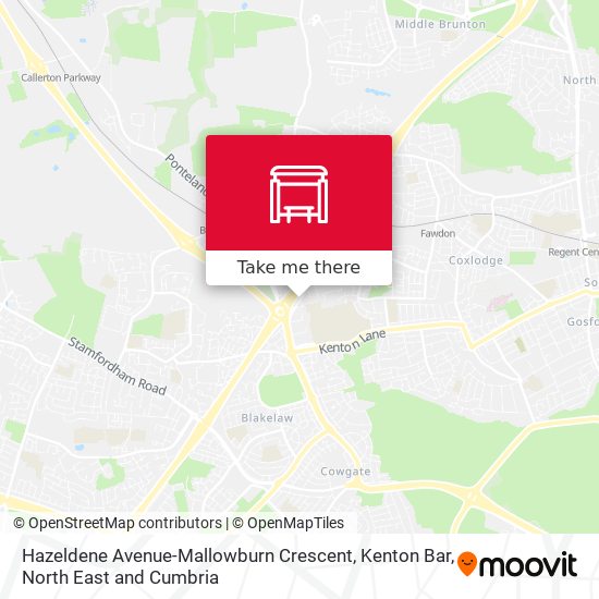 Hazeldene Avenue-Mallowburn Crescent, Kenton Bar map