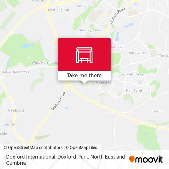 Doxford International, Doxford Park map