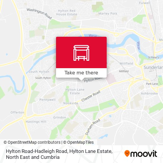 Hylton Road-Hadleigh Road, Hylton Lane Estate map