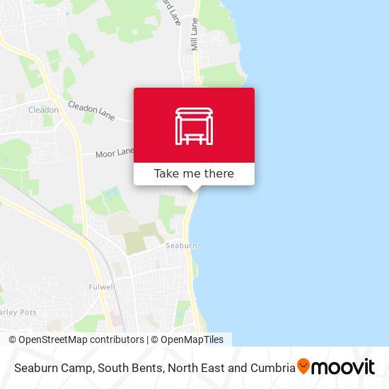 Seaburn Camp, South Bents map