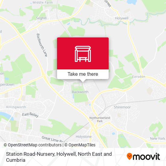 Station Road-Nursery, Holywell map