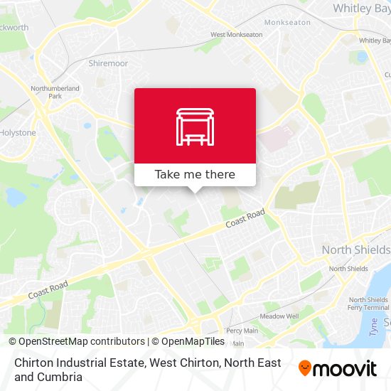Chirton Industrial Estate, West Chirton map