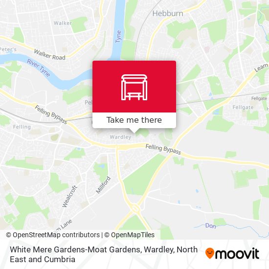 White Mere Gardens-Moat Gardens, Wardley map