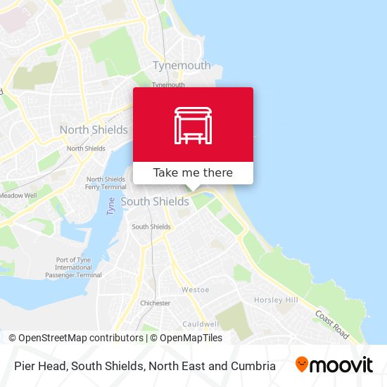 Pier Head, South Shields map