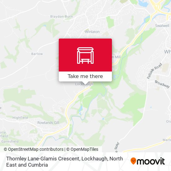 Thornley Lane-Glamis Crescent, Lockhaugh map