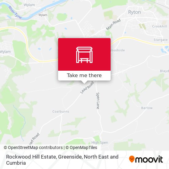 Rockwood Hill Estate, Greenside map