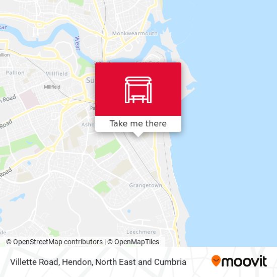 Villette Road, Hendon map
