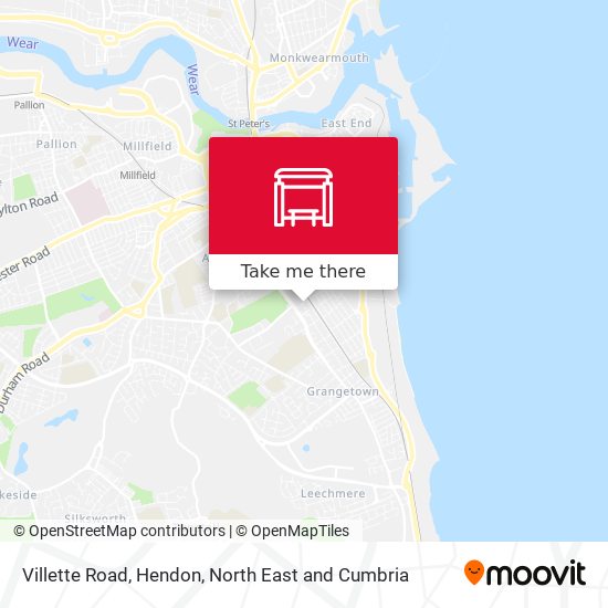 Villette Road, Hendon map