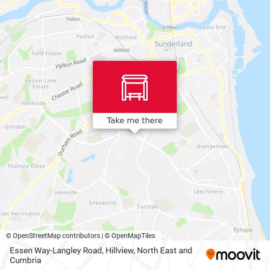 Essen Way-Langley Road, Hillview map