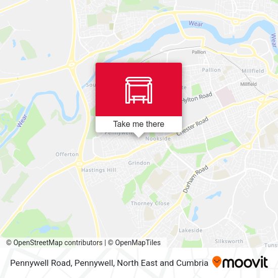 Pennywell Road, Pennywell map