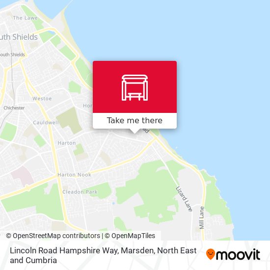 Lincoln Road Hampshire Way, Marsden map