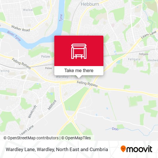 Wardley Lane, Wardley map
