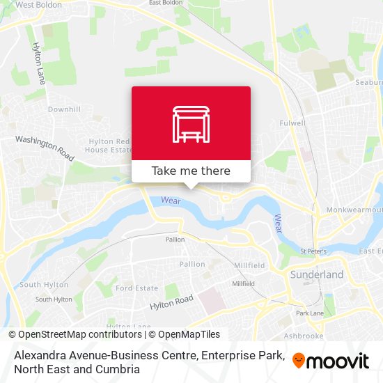 Alexandra Avenue-Business Centre, Enterprise Park map