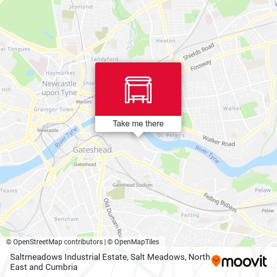 Saltmeadows Industrial Estate, Salt Meadows map