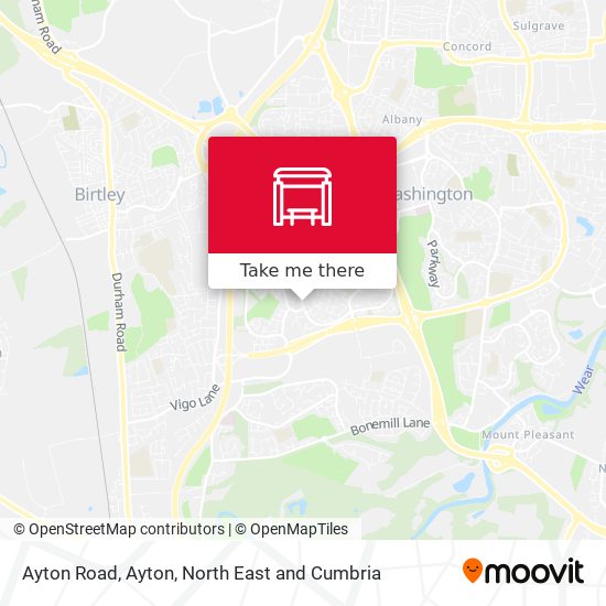 Ayton Road, Ayton map