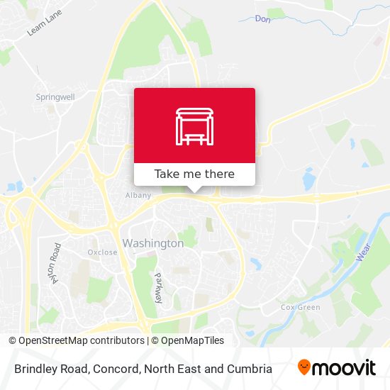 Brindley Road, Concord map