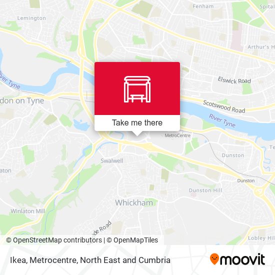 Ikea, Metrocentre map