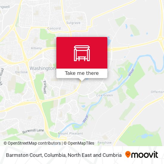 Barmston Court, Columbia map