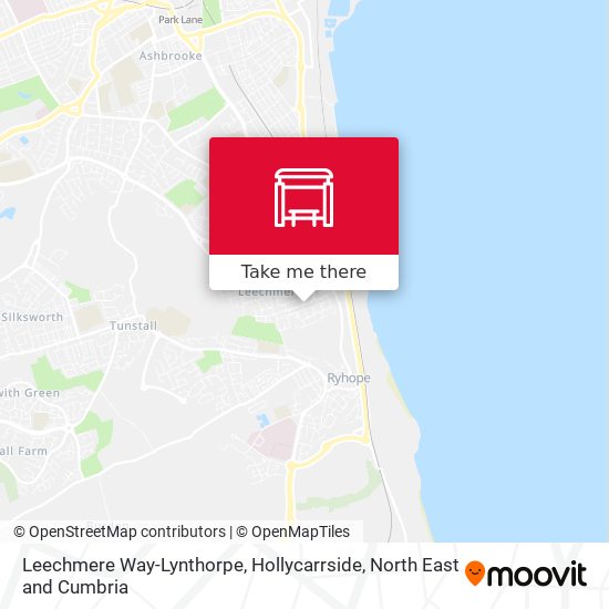 Leechmere Way-Lynthorpe, Hollycarrside map