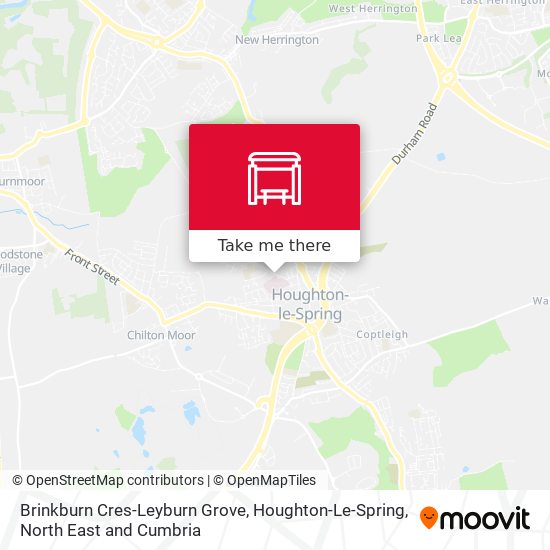 Brinkburn Cres-Leyburn Grove, Houghton-Le-Spring map