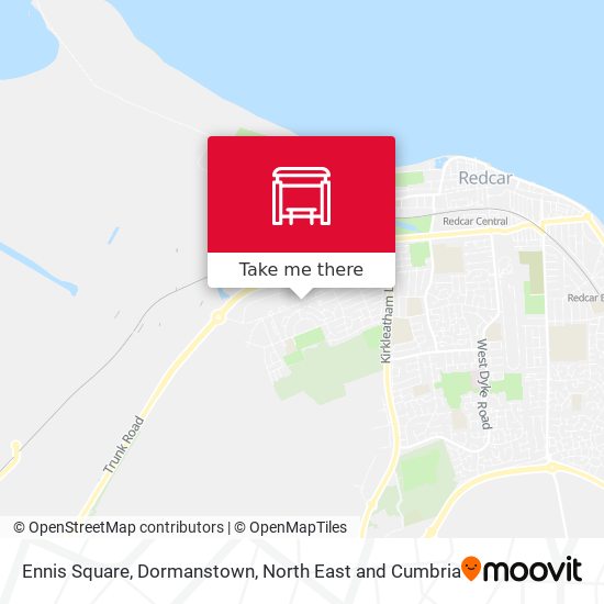 Ennis Square, Dormanstown map