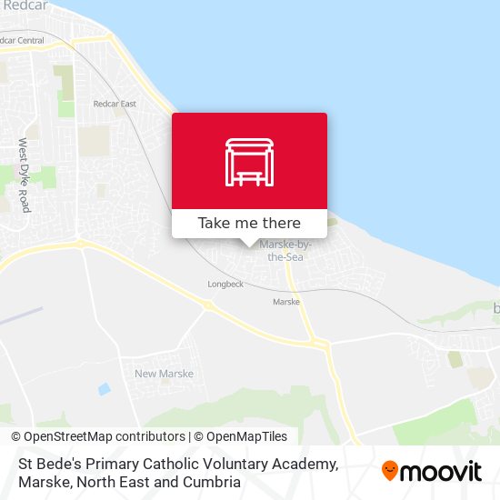 St Bede's Primary Catholic Voluntary Academy, Marske map