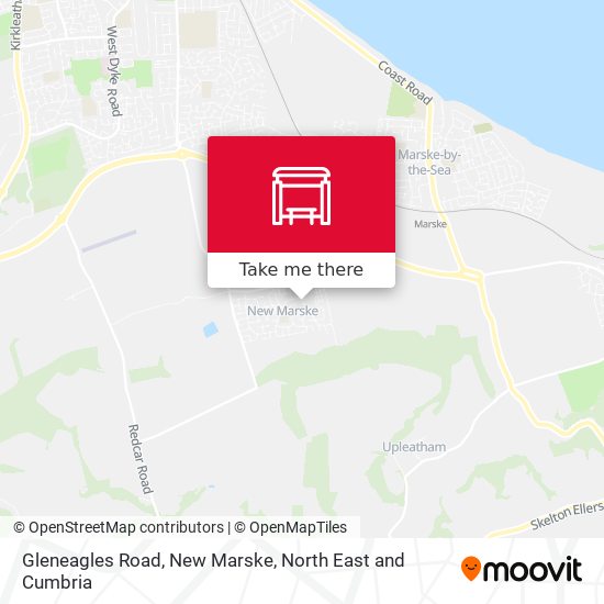 Gleneagles Road, New Marske map