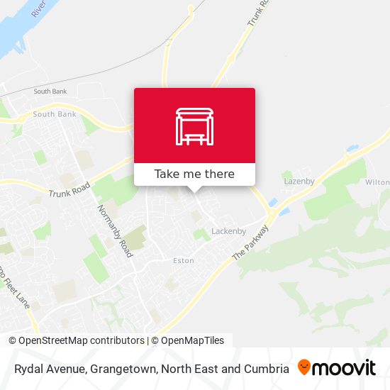 Rydal Avenue, Grangetown map