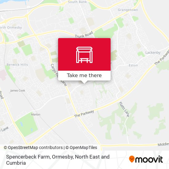 Spencerbeck Farm, Ormesby map