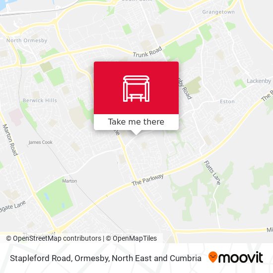 Stapleford Road, Ormesby map