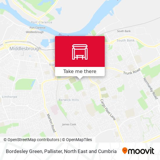 Bordesley Green, Pallister map